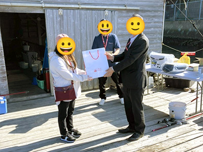 表彰式の様子